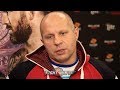 FEDOR EMELIANENKO SLAMS CONOR MCGREGOR AS "ABSOLUTELY INAPPROPRIATE" FOR KHABIB FIGHT FIASCO