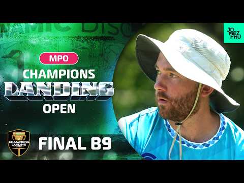2026 Champions Landing Open | MPO FINALB9 | Buhr, Orum, Reel, Edwards | Jomez Disc Golf