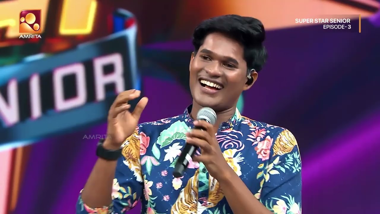 ഈ പഹയന്റെ ടെൻഷൻ വല്ലാത്തതാണെ | Fahiz | Solo Melody Round | Epi 03 | Super Star Senior