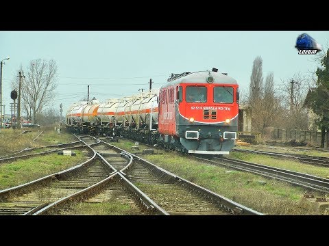 Fluieroasa 60-0657-6 Whistle Loko&Marfar TFG Freight Train in Gara Oradea Vest Station 12 March 2018