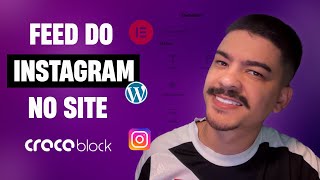 📲 Como Integrar o Feed do Instagram com WordPress + Elementor (Crocoblock) 🚀  #elementor #crocoblock
