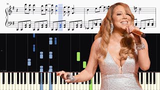 Download lagu Mariah Carey - All I Want For Christmas Is You - ADVANCED Piano Tutorial   SHEETS mp3