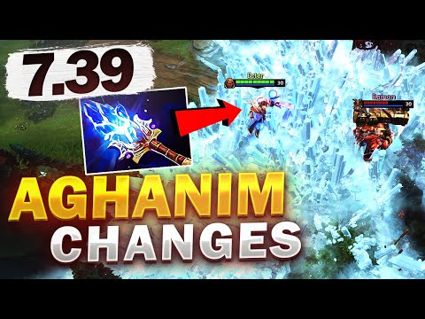 Dota 2 NEW 7.39 PATCH - ALL NEW AGHANIM'S SCEPTERS! (REWORKED + CHANGES)