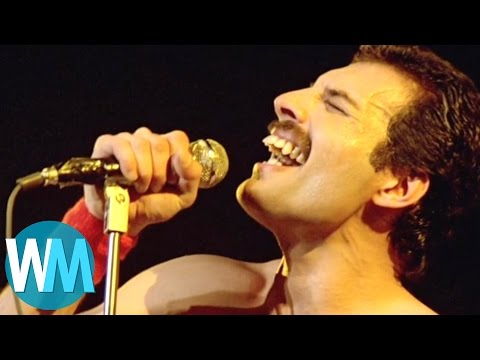 Top 10 Freddie Mercury Moments