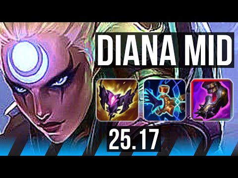 DIANA vs HEIMERDINGER (MID) | KR Grandmaster | 25.17