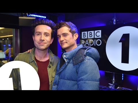 Orlando Bloom talks paddle boarding and dogs with Nick Grimshaw