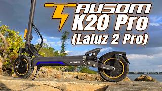 36mph Ausom K20 Pro Dual-Motor Electric Scooter!! First Ride & Impressions