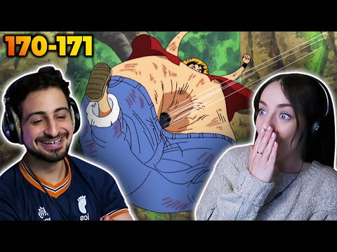 BAZOOKA BATTLE!! *ONE PIECE* Episodes 170-171 REACTION!