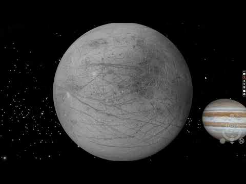 Europa Mond von Jupiter, Europa moon of Jupiter