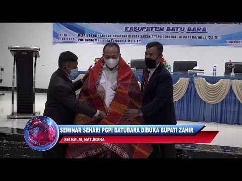 SEMINAR SEHARI PGPI BATUBARA DIBUKA BUPATI ZAHIR