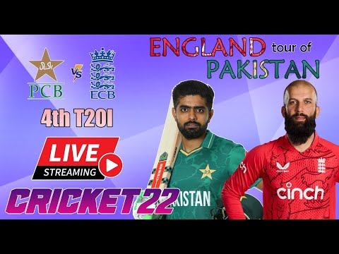 Pakistan vs England 4th T20I Live | National Stadium Karachi | Cricket 22 | Mr BABYcorn