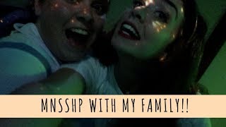 MY FAM CAME AND WE WENT TO MNSSHP!! || DCP Fall 2017