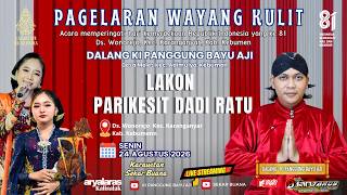 Download lagu #live WAYANG KULIT DALANG KI PANGGUNG BAYU AJI LAKON PARIKESIT DADI RATU #sekarbuana mp3
