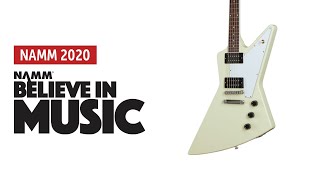 Video thumbnail for NAMM 2020: Gibson Original Series 70s Explorer  - Sound Demo (no talking) by Guitar Bonedo