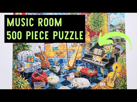 The Music Room 500 Piece Puzzle By Ravensburger