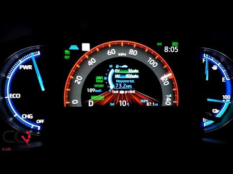 Toyota Rav4 Prime 0-60mph / 0-100kmh Beschleunigungstest | EV- und AUTO-Modus!