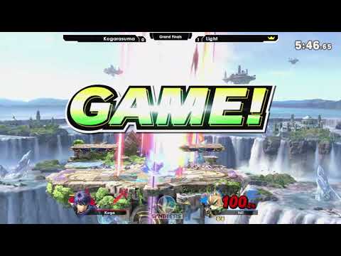 Smash Ultimate: Kogarasuma (Lucina) V Light (Pichu) - Synthesis 1 Tournament SSBU
