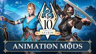 The BEST Skyrim ANIMATION Mods Of 2026 | 50 Mods In 17 MInutes