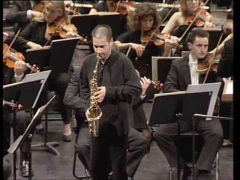 Estreno en España Rapsodia Debussy (J.Silguero, sax)