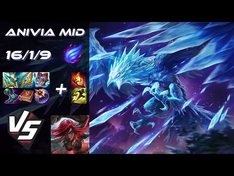MID Anivia vs Katarina - EU Grandmaster Patch 25.24