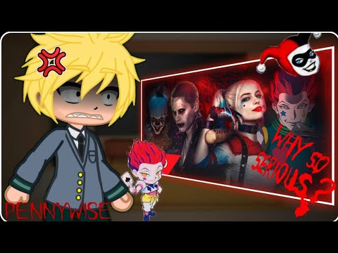 Bnha react a circo dos horrores 2 ( Deku as Coringa )