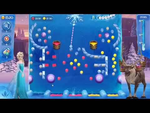 Frozen Free Fall: Icy Shot Level 131 - NO BOOSTERS ☃☃☃