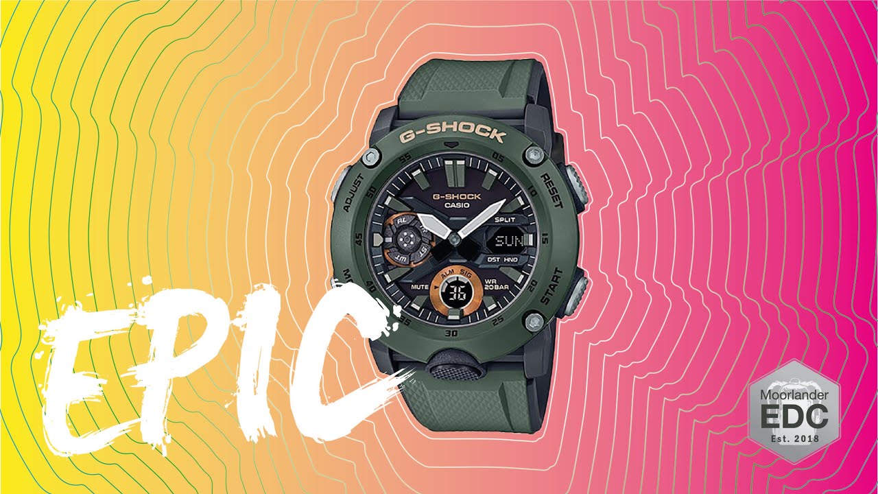 Casio G-shock GA-2000 - Simply AMAZING!!