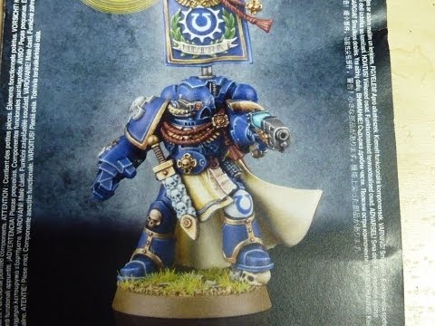 Web Exclusive Limited Edition Space Marine Captain #2 unboxing and review (WH40K)