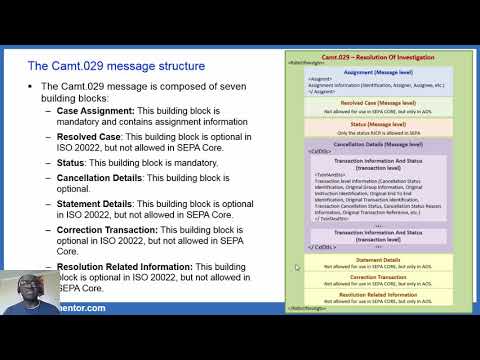 Camt.029 Negative response to recall Message in SEPA Credit Transfer Scheme