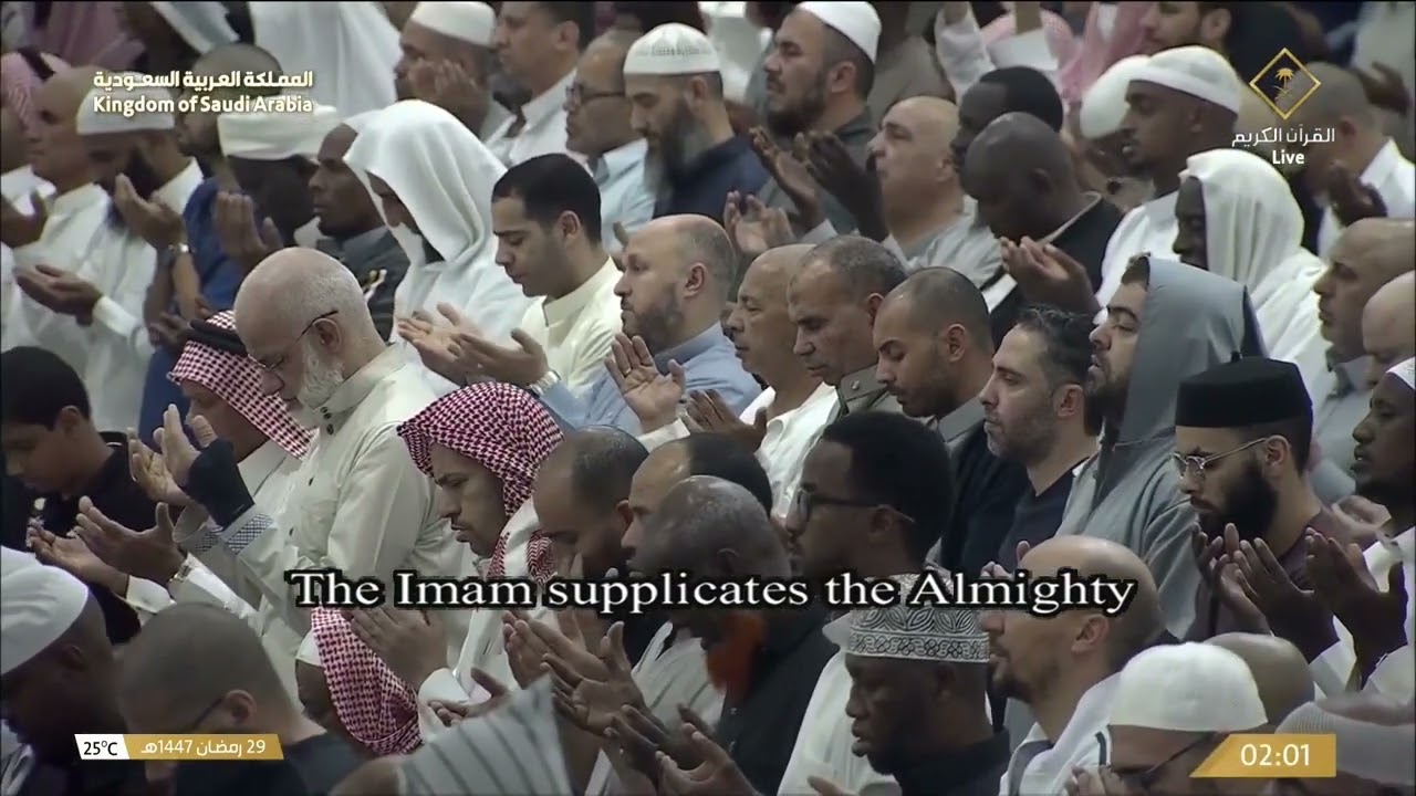 دعاء خاشع للشيخ د. #ياسر_الدوسري من المسجد الحرام بـ #مكة_المكرمة #ليلة_29 #رمضا?