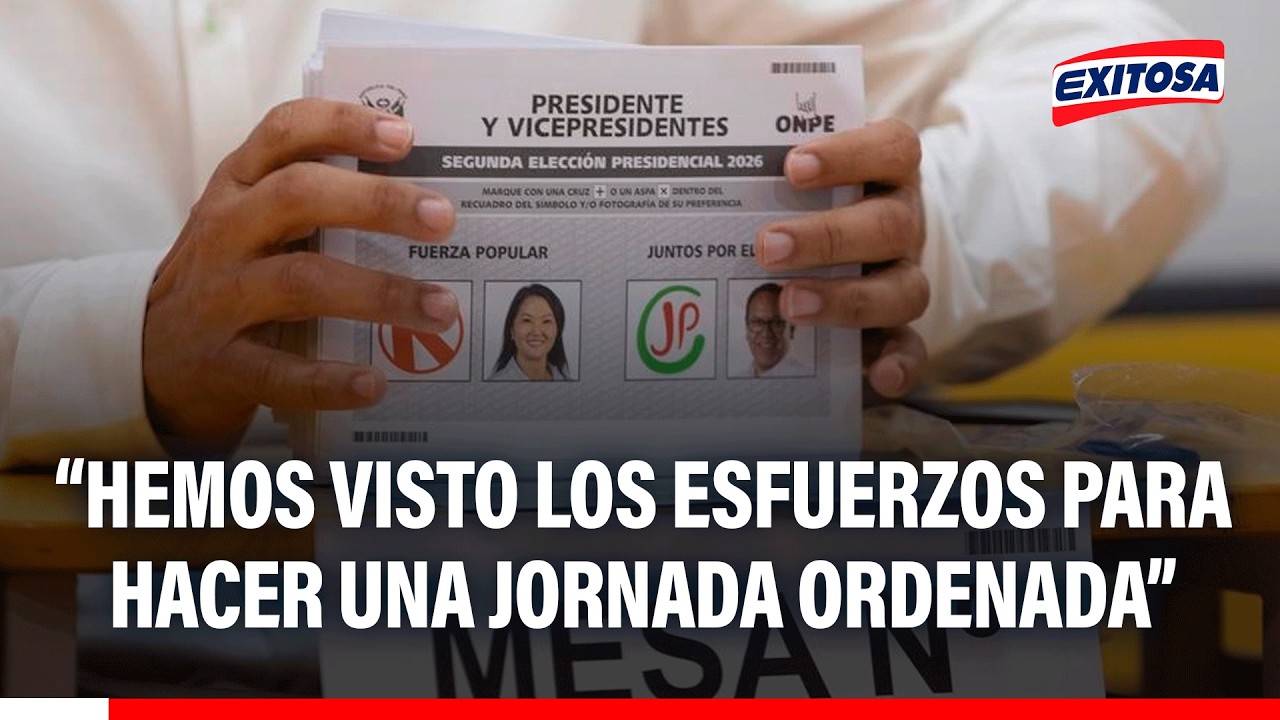 🔴🔵 Organismos electorales hicieron el esfuerzo de realizar una elección ordenada, según Omar Awapara