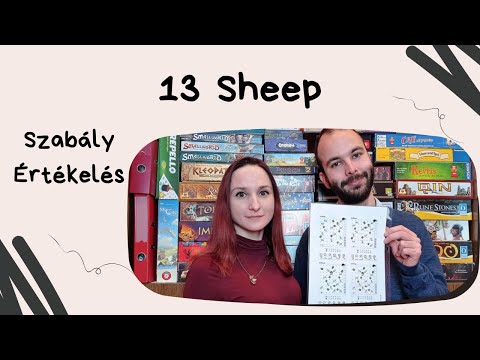 13 Sheep társasjáték játékbemutató és szabályismertető - Társasozz Okosan!