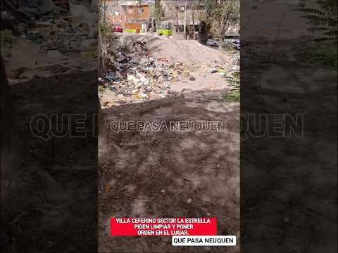 Villa Ceferino Sector la Estrella, bajada del agrio y los surgentes.