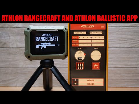 Athlon Rangecraft Chronograph and Athlon Ballistics Lite App