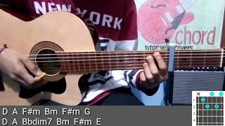 Como tocar ¿Que nos pasó? Reyli barba ft. Yuridia en guitarra/tutorial