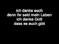 LaFee - Danke (full lyrics) 