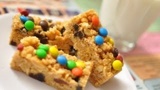 How to make No-Bake Trail Mix and Cereal Bars