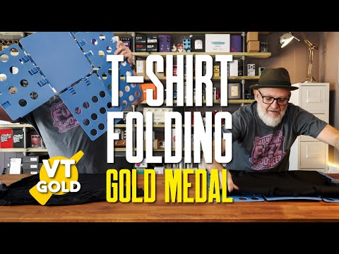 T-Shirt Folding Gold Medal Championship – That Pedal Show VT Gold