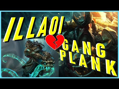 ILLAOI VS GANGPLANK GP TOP S9 - MANDEI UM TRIPLE KILL SOLO - #4