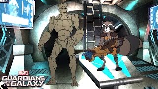 Rocket! Groot! Man-Thing! | Marvel's Guardians of the Galaxy | Disney XD