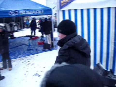 Tommi Mäkinen in Arctic Lapland Rally 2009