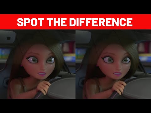 The Doll That Chose To Drive 🔎 SPOT THE DIFFERENCE 🔎  Brain Games | movie puzzle | 100% FAIL |