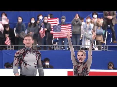 クニエリム/フレイザー Knierim/Frazier (USA) SP - 国別大会2023