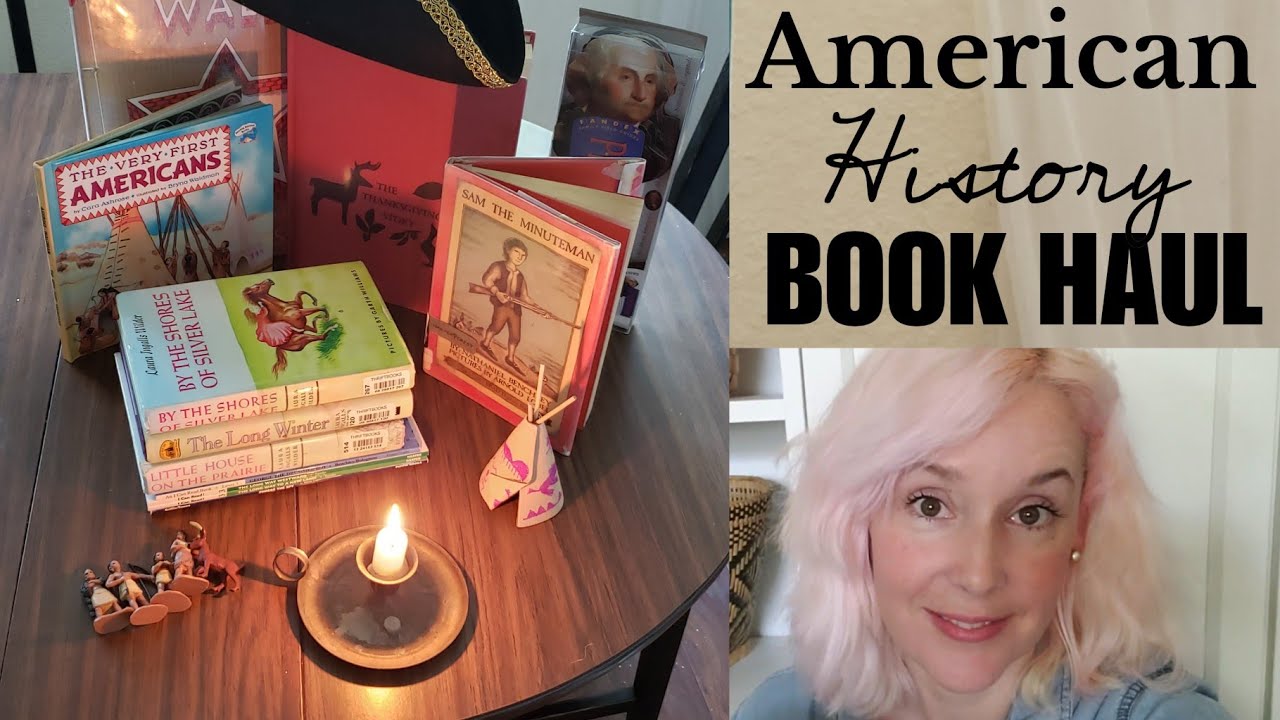 📕 BOOK HAUL for AMERICAN HISTORY and/or CC CYCLE 3 | thriftbooks & amazon | History Props & Toys 📕