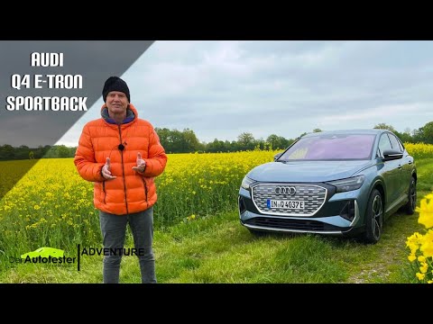 (2021) Audi Q4 e-tron 50 Sportback - Affordable Electric SUV - Driving Report - Test - Review