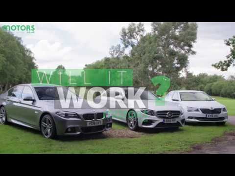 Motors.co.uk - Will It Work? Golfing Saloons - BMW 5 Series, Mercedes-Benz E Class, Skoda Superb.