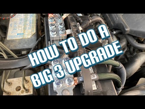 How to do a big 3 upgrade
