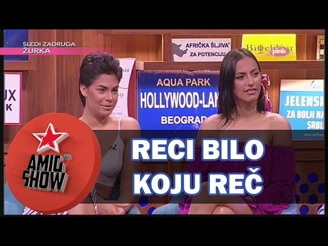 Reci Bilo Koju Reč - Ami G Show S10 - E33