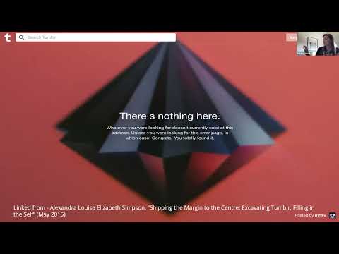 Preserving & Sustaining Digital Humanities Projects with Sarah ...