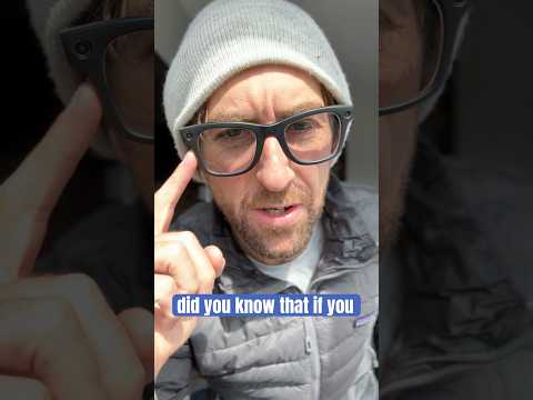 Change the Lenses on your RayBan meta smart glasses to Transitions. #raybanmeta #metaglasses